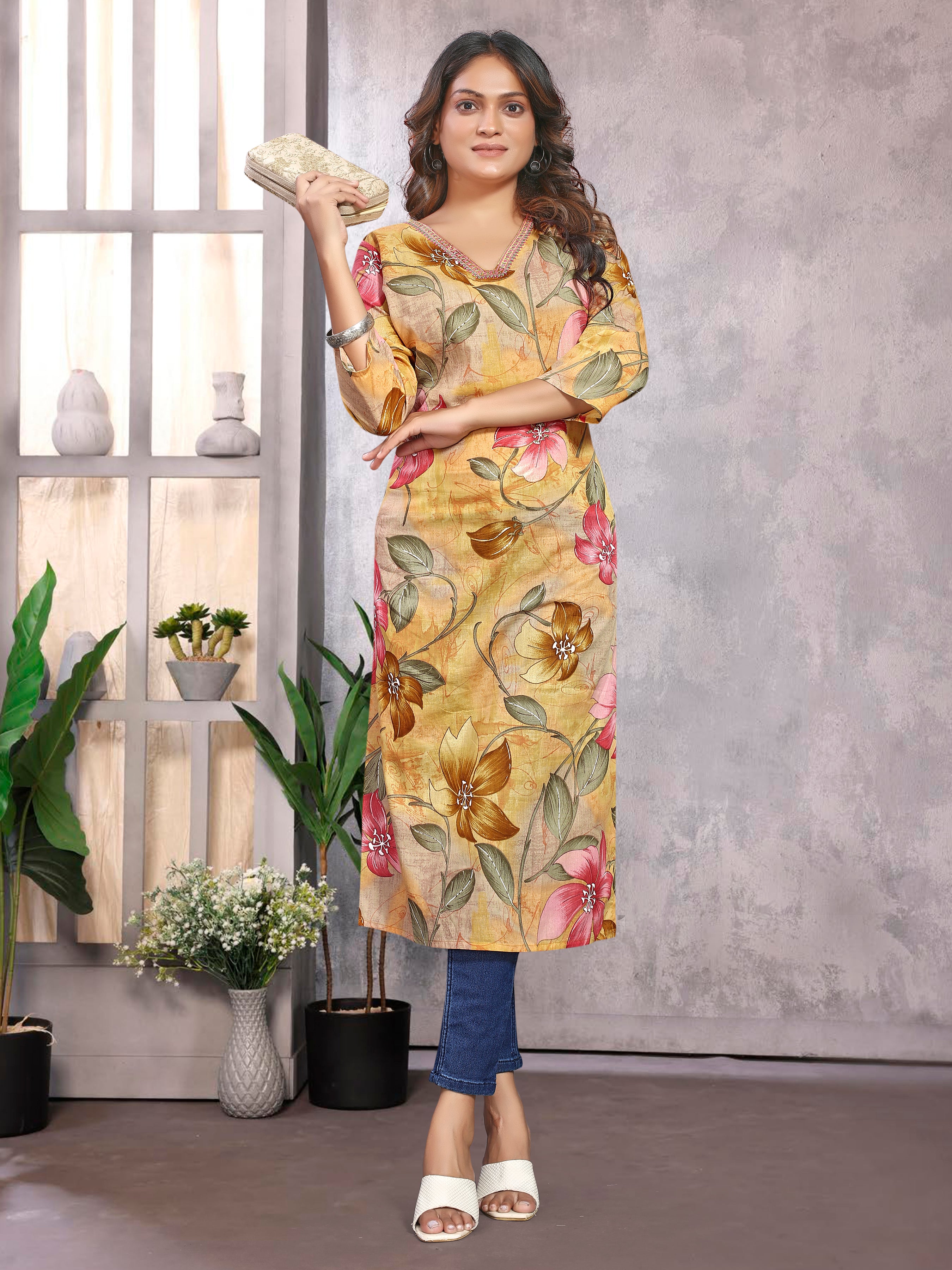 Yellowpure Cotton Mal Only Kurti